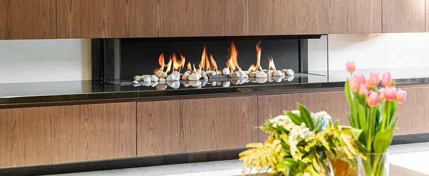 Double-height Fireplace Design Refurbishment in Appleton, Wisconsin