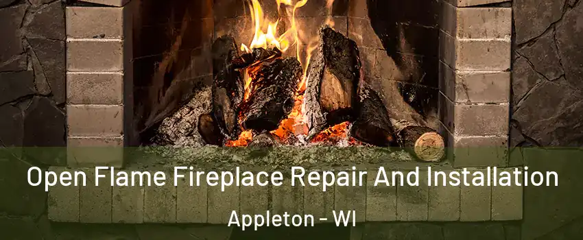  Open Flame Fireplace Repair And Installation Appleton - WI